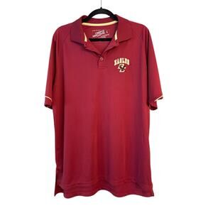 Boston College Eagles Campus Heritage Polo Shirt Embroidered Logo L Collegiate